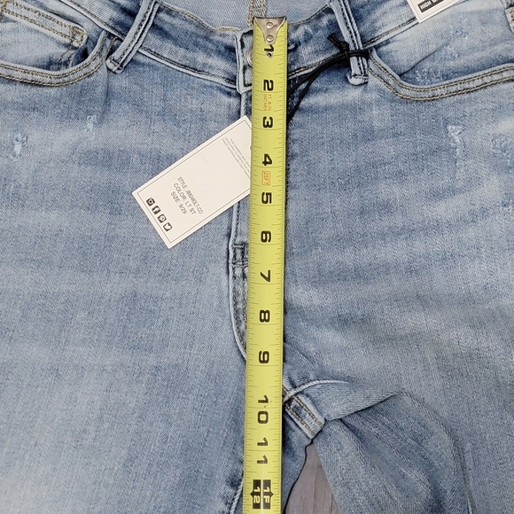 Judy Blue Light Blue High Rise Straight Leg Jeans - Picture 7 of 15